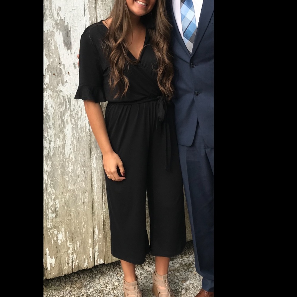 Black comfy jumpsuit - Picture 2 of 4